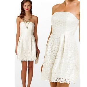 Lilly Pulitzer Marielle Lace Strapless Dress